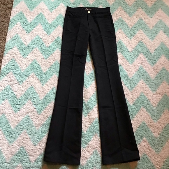 MIH MADE IN HEAVEN marrakesh black flare jeans (K1 - Picture 2 of 8